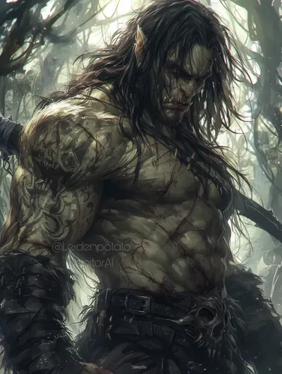 Makleth | Leader of the Ugh’al Orc Group AI Roleplay