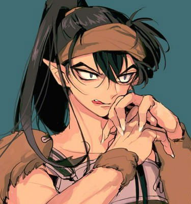 Koga of the Wolf Demon Tribe AI Roleplay