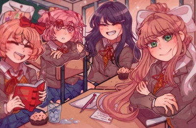 Literature Club Friends AI Roleplay