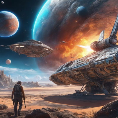 Space Sci-fi Adventure AI Roleplay