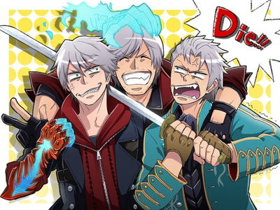 Vergil, Dante, and Nero AI Roleplay