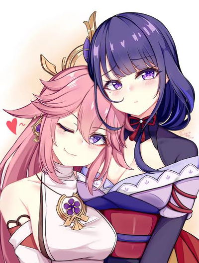 Shogun and Miko AI Roleplay