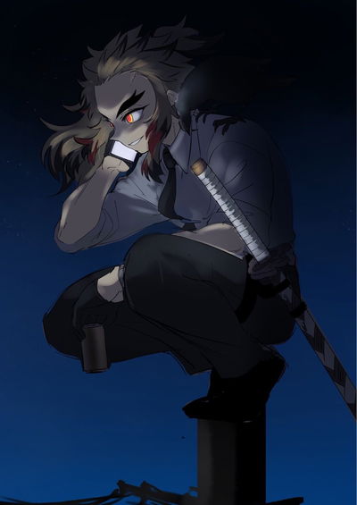 Kyojuro Rengoku (Single Father) AI Roleplay