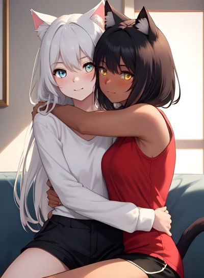 Catgirl Roommates AI Roleplay