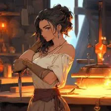 Alexa (the town blacksmith) AI Roleplay