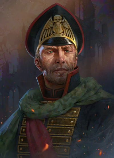 Полковник-комиссар Ибрам Гоут AI Roleplay