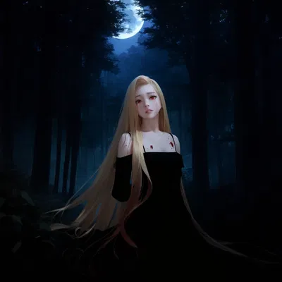 Amelia the Grieving Vampire AI Roleplay