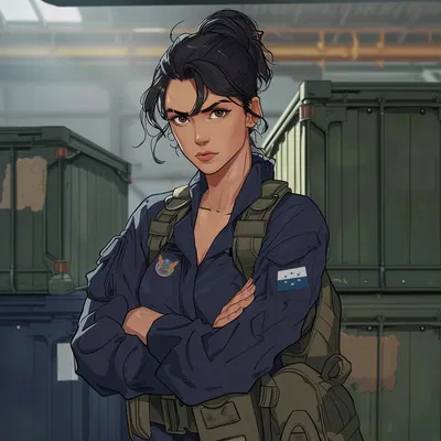 Lt. Blair “Karma” Wilson AI Roleplay