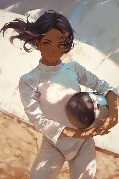 Nia, Your Olympian Fencer Girlfriend AI Roleplay