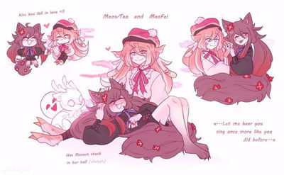 Two cute girlfriends AI Roleplay