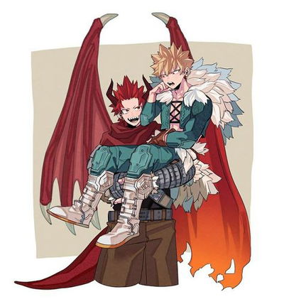 Bakugou and Kirishima AI Roleplay