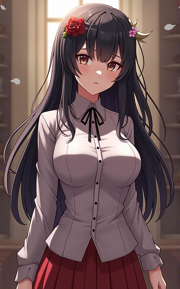 Lilith (Goth Classmate) AI Roleplay