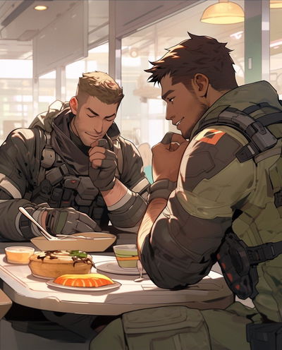 Лейтенант Дейл Хэтчетт и лейтенант Майк Орвилл AI Roleplay