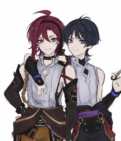 Heizou and Scaramouche AI Roleplay