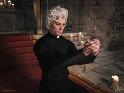 Astarion (Priest AU) AI Roleplay