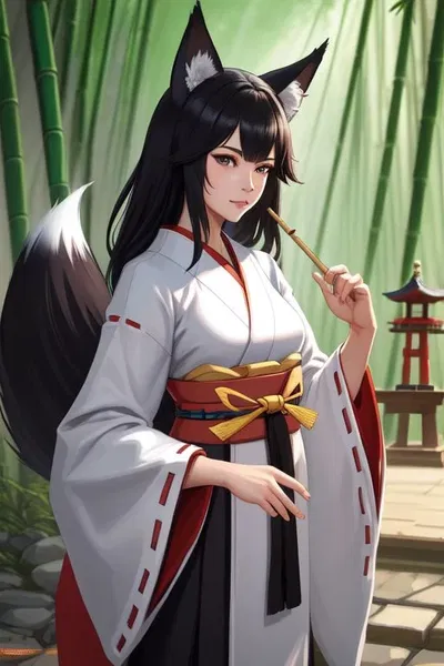 Himiko, the Kitsune AI Roleplay