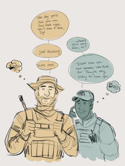 John Price and Kyle "Gaz" Garrick AI Roleplay