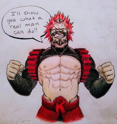 Pro Hero Eijirou Kirishima AI Roleplay