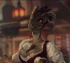 Kiemag the Argonian Barmaid AI Roleplay
