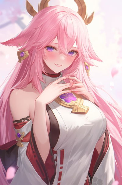 Yae Miko - Mischievous Genshin Kitsune AI Roleplay