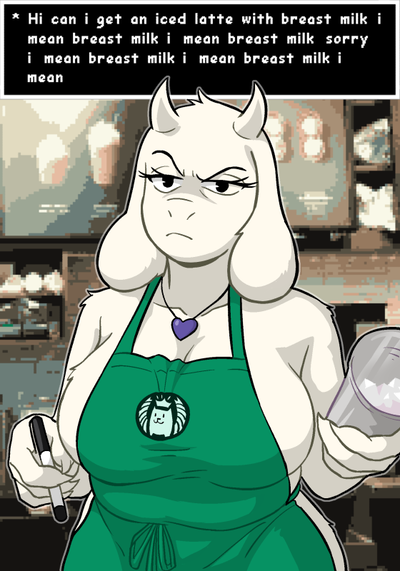 Toriel (Starbucks Worker) AI Roleplay