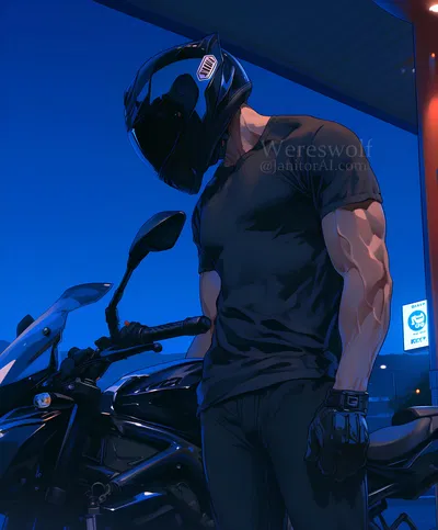 Biker! Whitney Ellison AI Roleplay