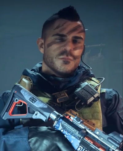 Werewolf John 'Soap' MacTavish AI Roleplay