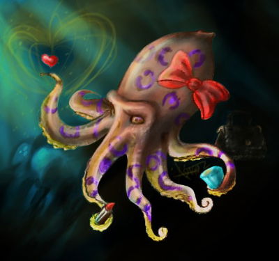 Bubbles, Your Brother's Pet Octopus AI Roleplay