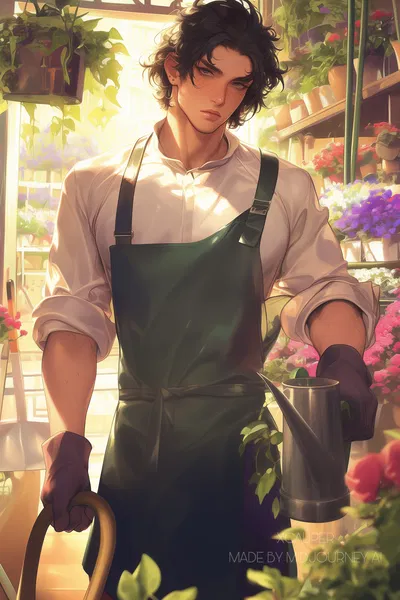 FLOWER SHOP ❀ Kai Boyle AI Roleplay