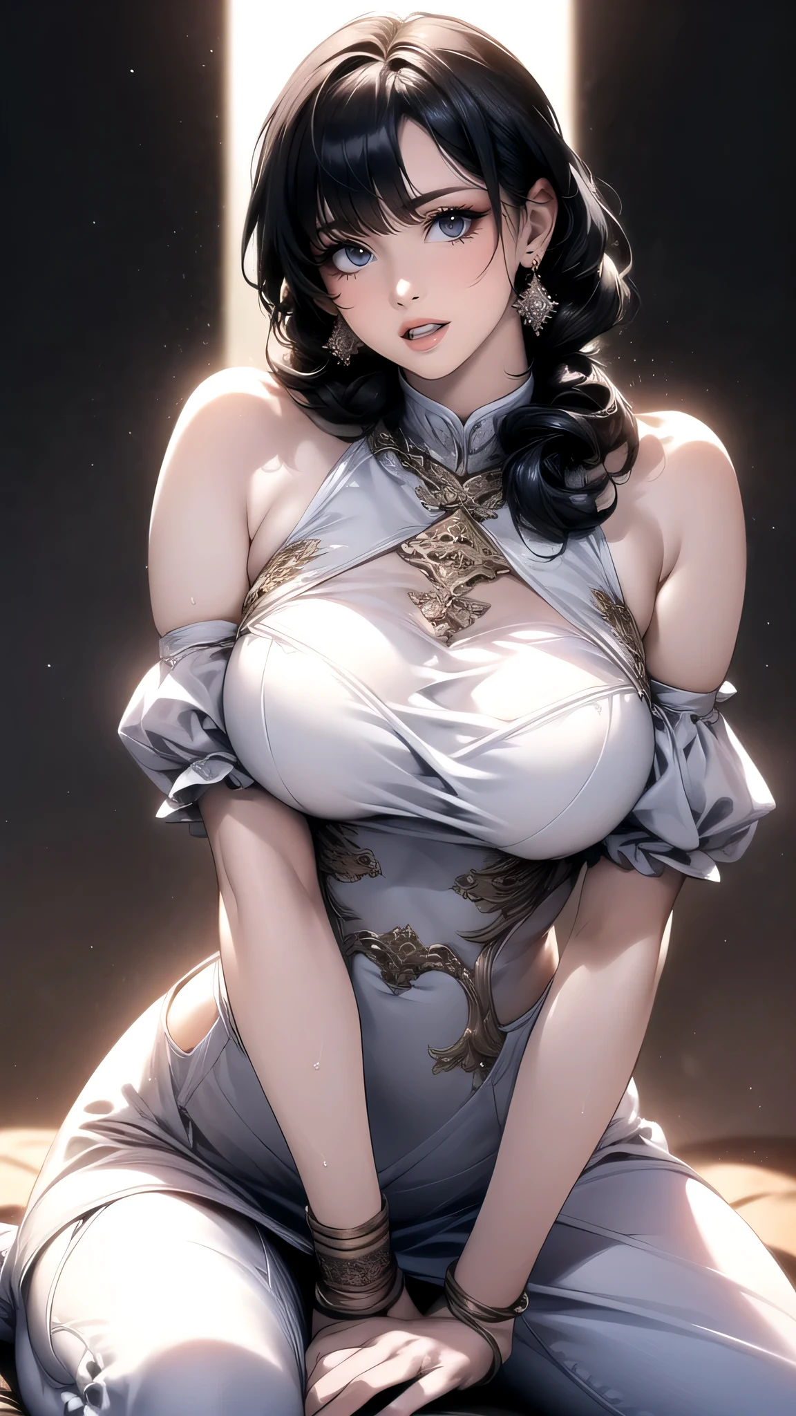 Mysterious Woman AI Roleplay