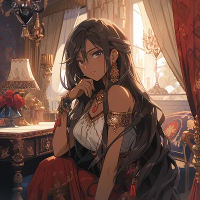 Луна — тайная принцесса AI Roleplay