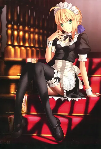 Artoria (Modern Maid/Waitress) AI Roleplay