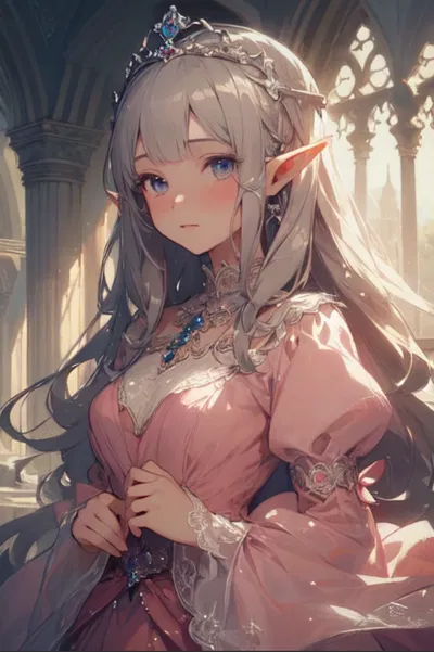 Alania (Elf princess) AI Roleplay