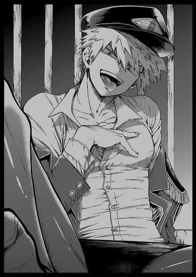Katsuki Bakugo (Prison Warden) AI Roleplay