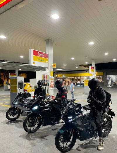 Three Motorcycle Riders AI Roleplay