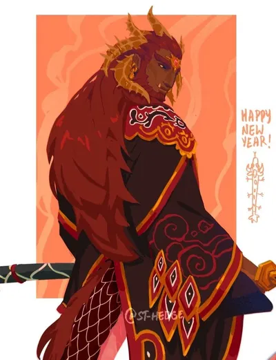 Dragon Hybrid Ganondorf AI Roleplay