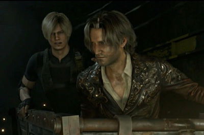Luis Serra and Leon Kennedy AI Roleplay