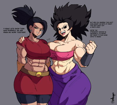 Kale and Caulifla AI Roleplay
