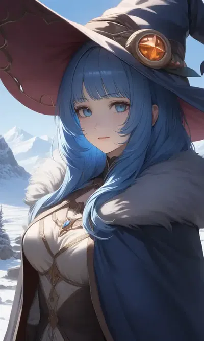 Luna, The Ice Witch AI Roleplay