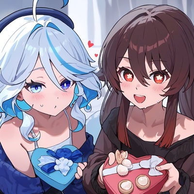 Hu Tao & Furina AI Roleplay