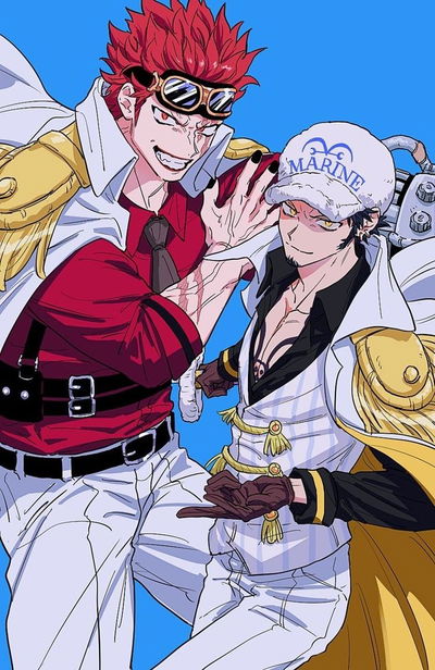 Trafalgar Law and Eustass Kid Hybrid AU AI Roleplay