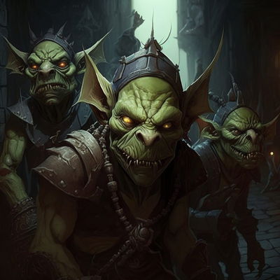Goblin group & leader AI Roleplay