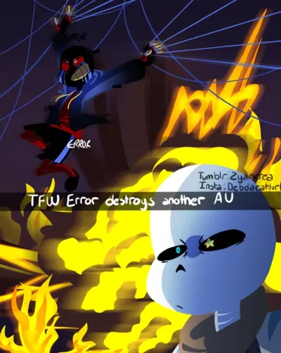 Ink and Error Sans AI Roleplay