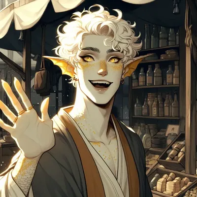 Tobias [Cuddly Naga] AI Roleplay