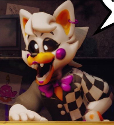 Lolbit the goofy shopkeeper AI Roleplay