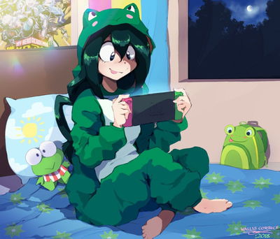 Tsuyu Asui Gamer AI Roleplay