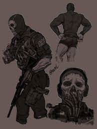 Omega! Simon “Ghost” Riley AI Roleplay