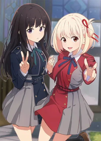 Chisato and Takina AI Roleplay