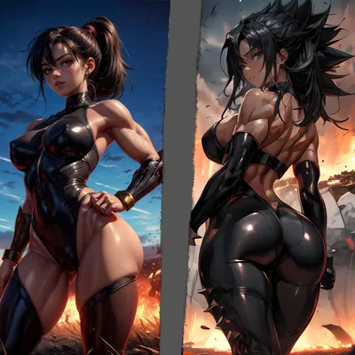 Kale & Caulifla - Saiyan Team AI Roleplay