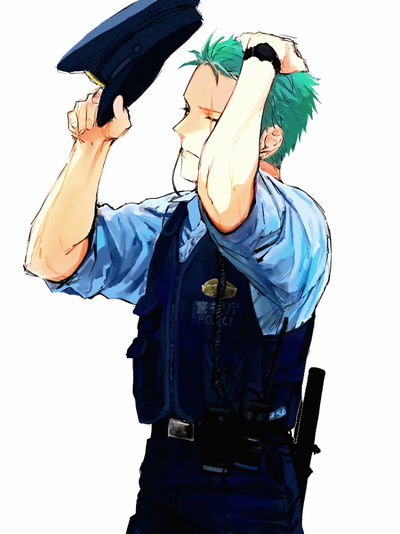 Roronoa Zoro (Cop AU) AI Roleplay